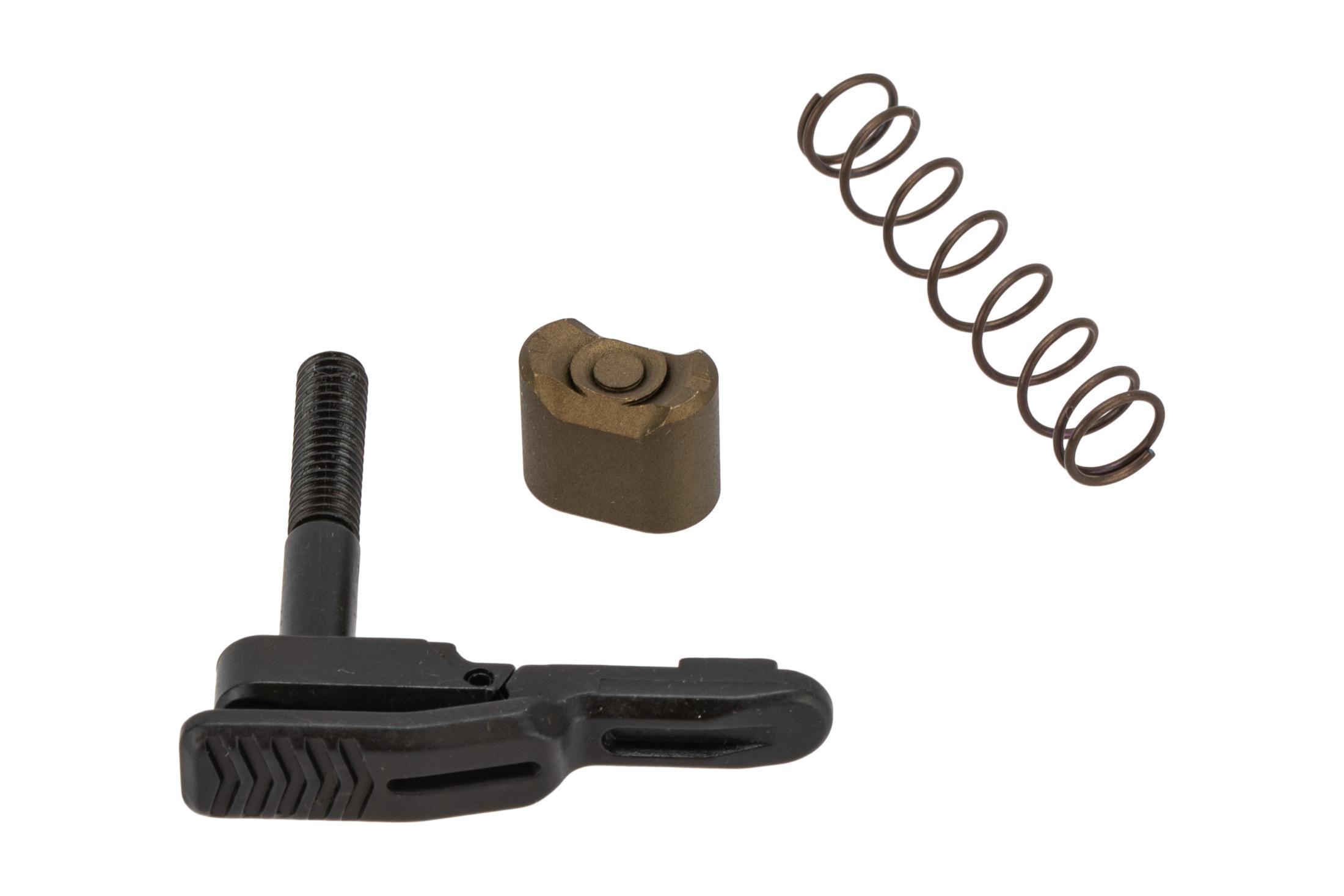 Strike Industries AMBI AR-15 Magazine Release - FDE